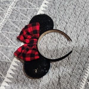 Buffalo Plaid Minnie Ears